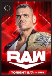 WWE Monday Night RAW 5 August